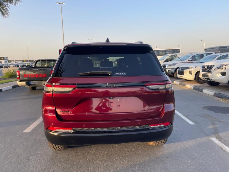 2023 Jeep Grand Cherokee Limited 4x4 3.6L Pentastar V6 Petrol Red Black SUV