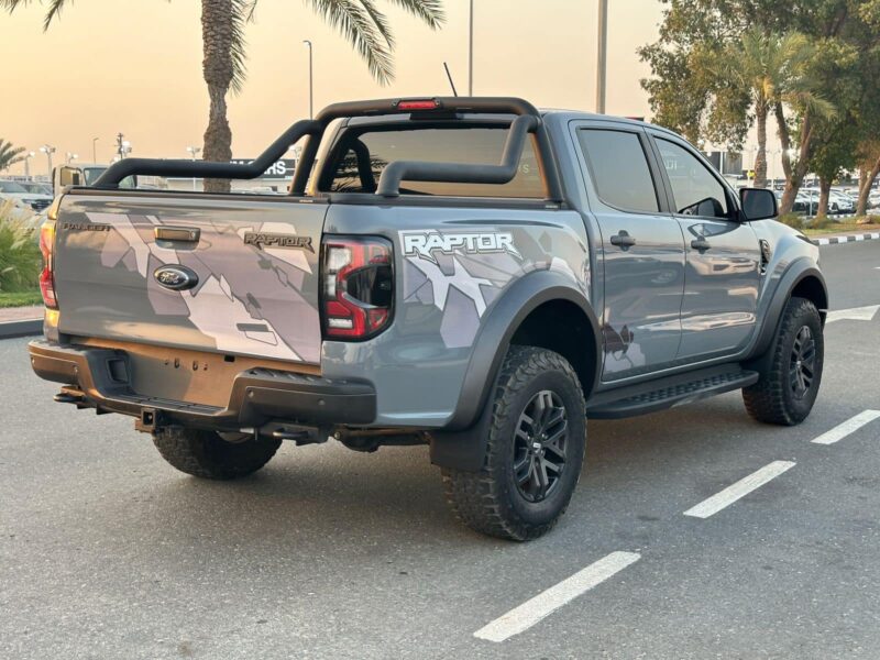 2020 Ford Ranger Raptor Facelifted to 2024 2.0L Bi-Turbo 4 Cylinder Diesel Grey Black Pickup