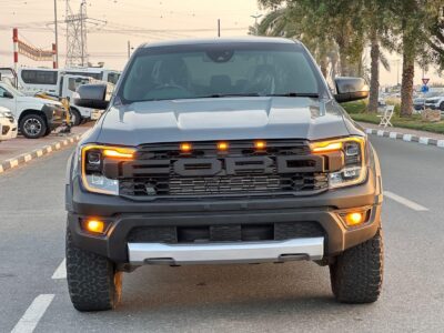 2020 Ford Ranger Raptor Facelifted to 2024 2.0L Bi-Turbo 4 Cylinder Diesel Grey Black Pickup