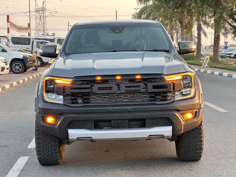 2020 Ford Ranger Raptor Facelifted to 2024 2.0L Bi-Turbo 4 Cylinder Diesel Grey Black Pickup