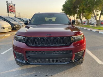 2023 Jeep Grand Cherokee Limited 4x4 3.6L Pentastar V6 Petrol Red Black SUV