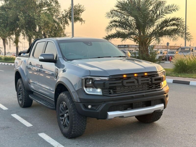 2020 Ford Ranger Raptor Facelifted to 2024 2.0L Bi-Turbo 4 Cylinder Diesel Grey Black Pickup