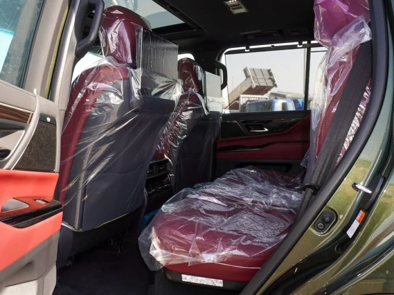 2025 Lexus LX 700h 3.5 Litres V6 Hybrid Engine Green Red SUV Automatic GCC Specs