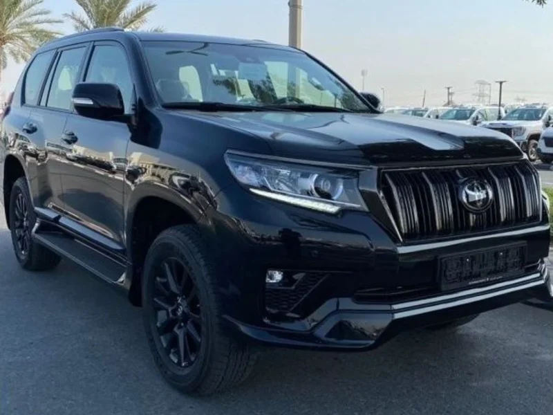 2022 Toyota Prado VXR 2.7 Litres 4 Cylinders Petrol Engine Black Beige SUV GCC