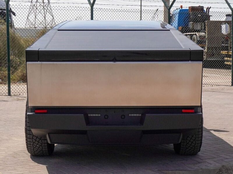 2024 Tesla Cybertruck Foundation Series Electric Vehicle Silver Black Truck Automatic