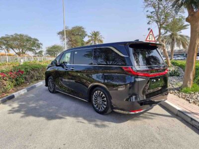 2026 Lexus LM 350h 2.5-liter 4-cylinder Hybrid Engine Black Ultra Luxury MPV AWD