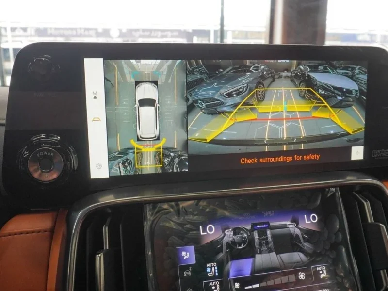 2025 Lexus LX 700h 3.5 Litres V6 Hybrid Engine Green Orange SUV Automatic GCC Specs