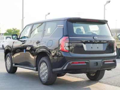 2025 Nissan Patrol XE 3.8L Naturally Aspirated V6 Petrol Engine Black SUV GCC Specs