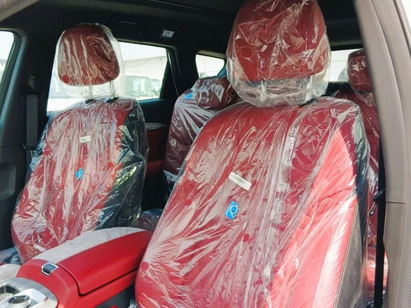 2024 Jetour X70 Plus Comfort 1.6L Turbocharged 4-cylinder Engine White Red SUV GCC