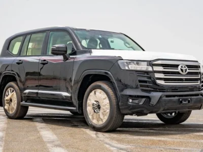 2024 Toyota Land Cruiser GXR 3.5L Twin-Turbo V6 Petrol Engine Black Beige SUV GCC