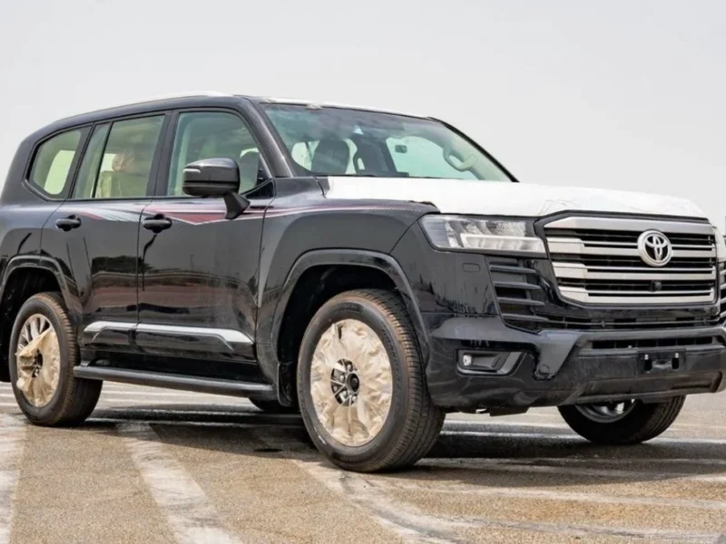 2024 Toyota Land Cruiser GXR 3.5L Twin-Turbo V6 Petrol Engine Black Beige SUV GCC