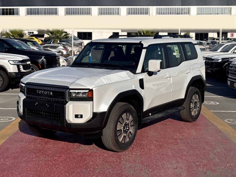 2026 Toyota Land Cruiser Prado TXL 2.4-liter Turbocharged 4-Cylinder Engine White Black SUV