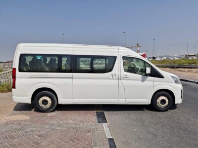 2026 Toyota Hiace Passenger Van High Roof 3.5-liter V6 Petrol Engine White Beige Van GCC