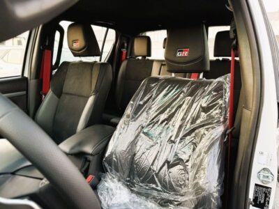 2025 Toyota Hilux GR-S 2.8-liter 4 Cylinder Turbocharged Diesel Engine White Black Pickup