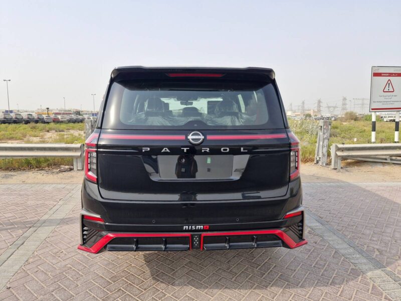 2026 Nissan Patrol Nismo 3.5L V6 Twin-Turbocharged Petrol Engine Black Red SUV