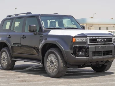 2025 Toyota Prado 2.4-liter Turbocharged 4-Cylinder Petrol Black SUV Automatic GCC