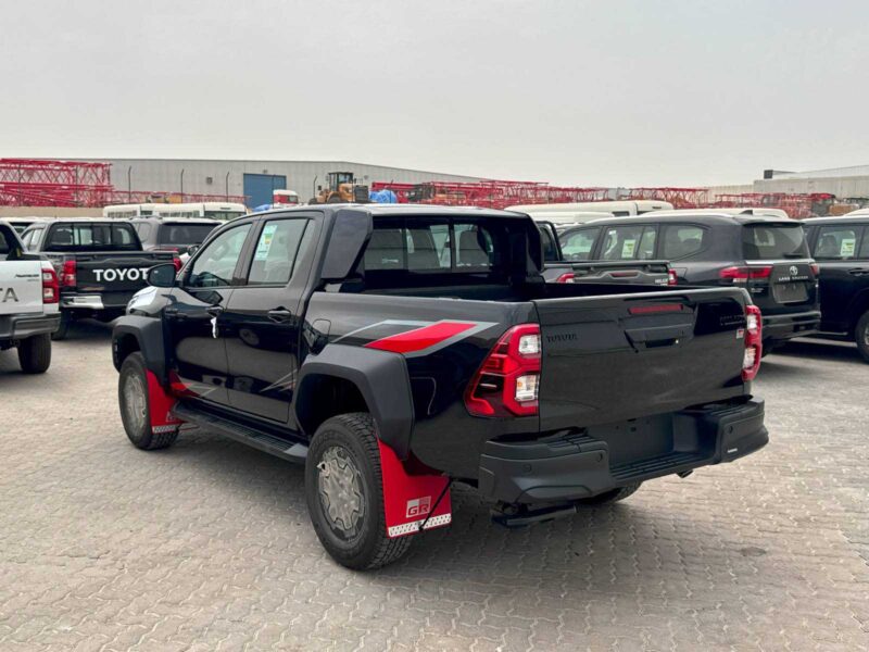 2026 Toyota Hilux Double Cabin GR-Sport 4.0L V6 Petrol Engine Black Pickup Truck