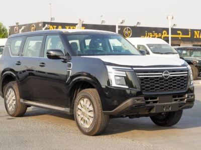 2025 Nissan Patrol XE 3.8L Naturally Aspirated V6 Petrol Engine Black SUV GCC Specs