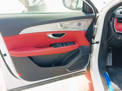 2024 Jetour X70 Plus Comfort 1.6L Turbocharged 4-cylinder Engine White Red SUV GCC