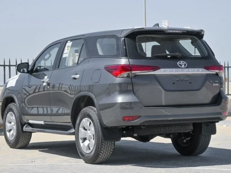 2024 Toyota Fortuner SR5 2.7L 4-Cylinder 16-Valve DOHC with Dual VVT-i Grey Tan SUV