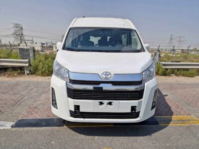 2026 Toyota Hiace Passenger Van High Roof 3.5-liter V6 Petrol Engine White Beige Van GCC