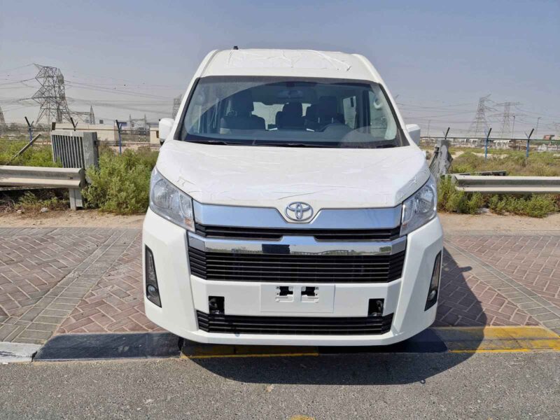 2026 Toyota Hiace Passenger Van High Roof 3.5-liter V6 Petrol Engine White Beige Van GCC