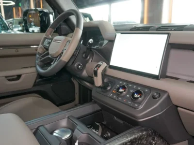 2025 Land Rover Defender 3.0L Inline 6-Cylinder Petrol Engine Grey Beige SUV GCC