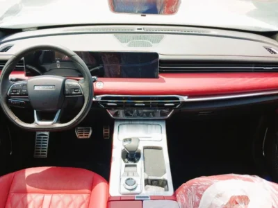 2024 Jetour X70 Plus Comfort 1.6L Turbocharged 4-cylinder Engine White Red SUV GCC