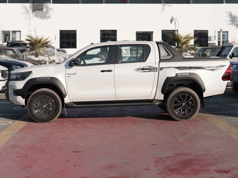 2026 Toyota Hilux Double Cab Adventure 4.0 Litres V6 Petrol White Black Pickup Truck 4WD