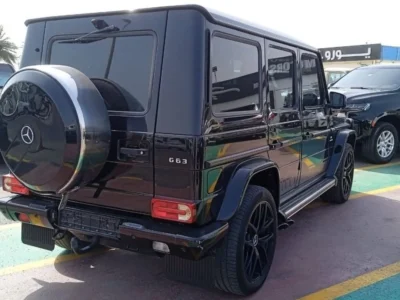 2015 Mercedes-Benz G 63 AMG 5.5-liter V8 Biturbo Engine Black Tan SUV GCC Specs