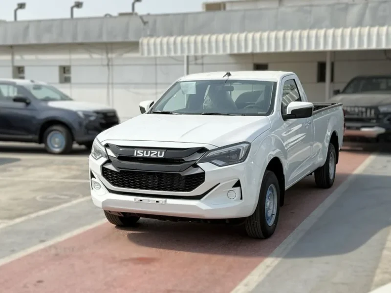 2026 Isuzu D-Max 1.9L 4 Cylinders Diesel Engine MT White Black Pickup Truck