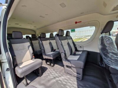 2026 Toyota Hiace Passenger Van High Roof 3.5-liter V6 Petrol Engine White Beige Van GCC