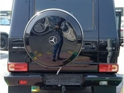 2015 Mercedes-Benz G 63 AMG 5.5-liter V8 Biturbo Engine Black Tan SUV GCC Specs