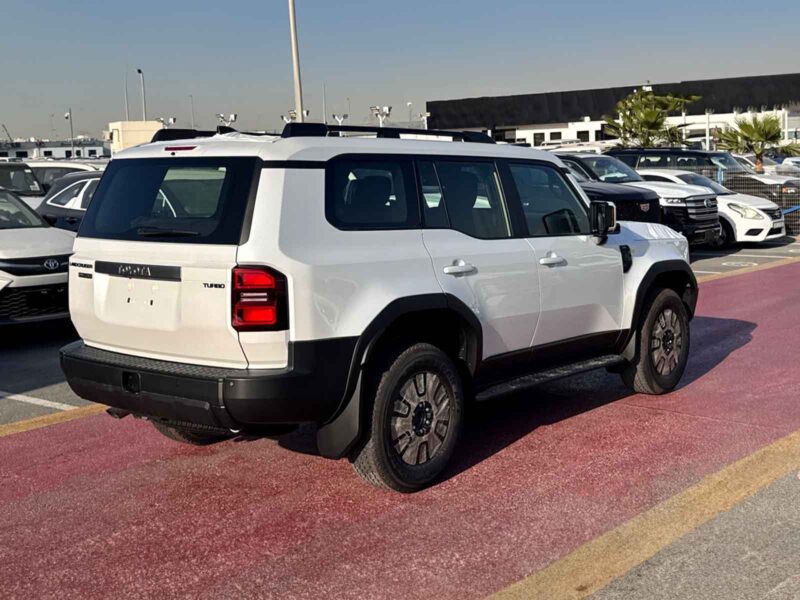 2026 Toyota Land Cruiser Prado TXL 2.4-liter Turbocharged 4-Cylinder Engine White Black SUV