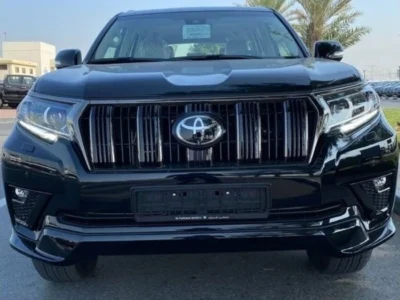 2022 Toyota Prado VXR 2.7 Litres 4 Cylinders Petrol Engine Black Beige SUV GCC
