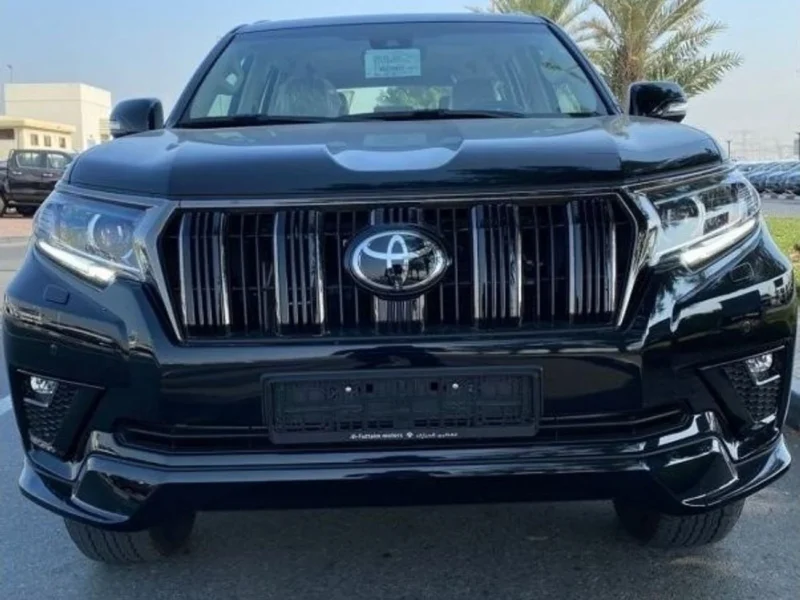 2022 Toyota Prado VXR 2.7 Litres 4 Cylinders Petrol Engine Black Beige SUV GCC