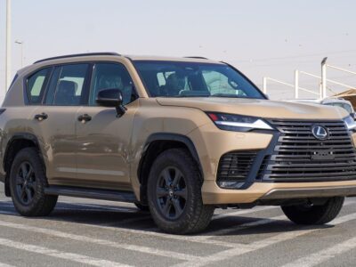 2025 Lexus LX 600 3.5 Litres V6 Petrol Engine Beige Grey SUV Automatic GCC Specs