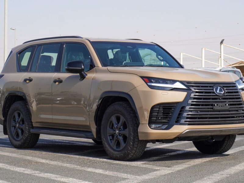 2025 Lexus LX 600 3.5 Litres V6 Petrol Engine Beige Grey SUV Automatic GCC Specs