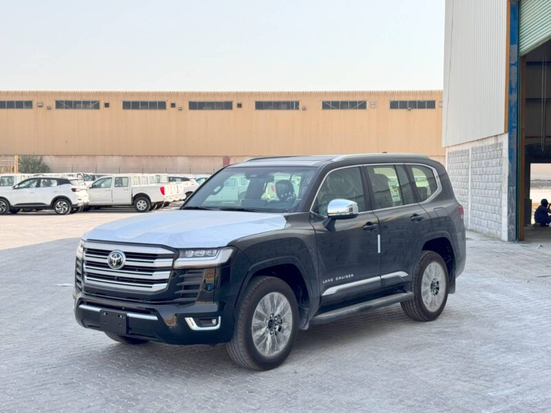 2026 Toyota Land Cruiser 300 VX 3.5L Twin-Turbo V6 Petrol Engine Black SUV GCC Specs