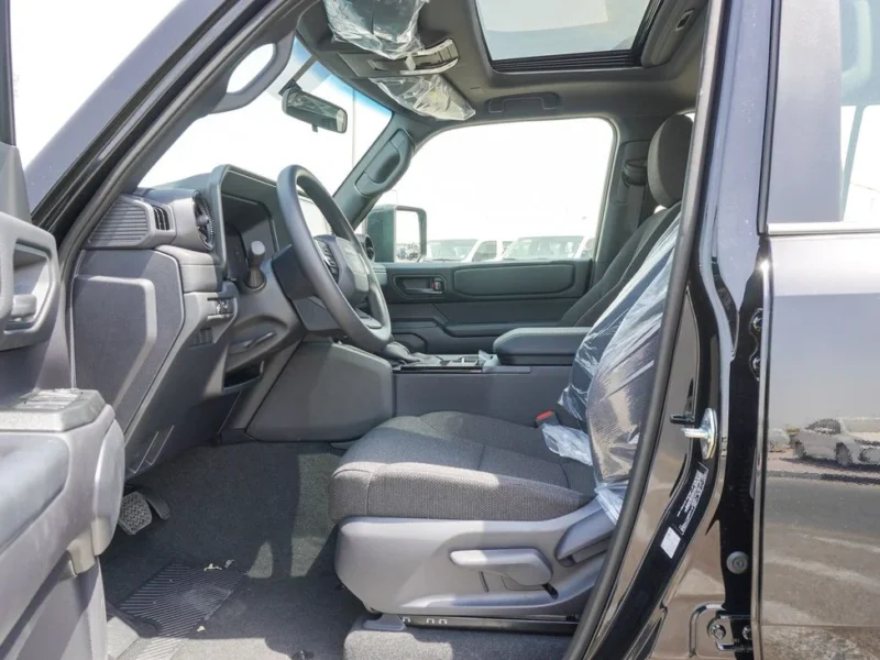 2025 Toyota Prado 2.4-liter Turbocharged 4-Cylinder Petrol Black SUV Automatic GCC