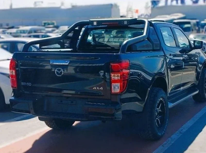 2024 Mazda BT-50 3.0L 4 Cylinders Diesel Engine Automatic Dual Cab Black Pickup Truck