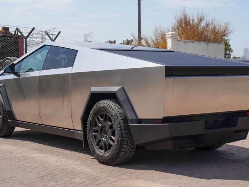 2024 Tesla Cybertruck Foundation Series Electric Vehicle Silver Black Truck Automatic