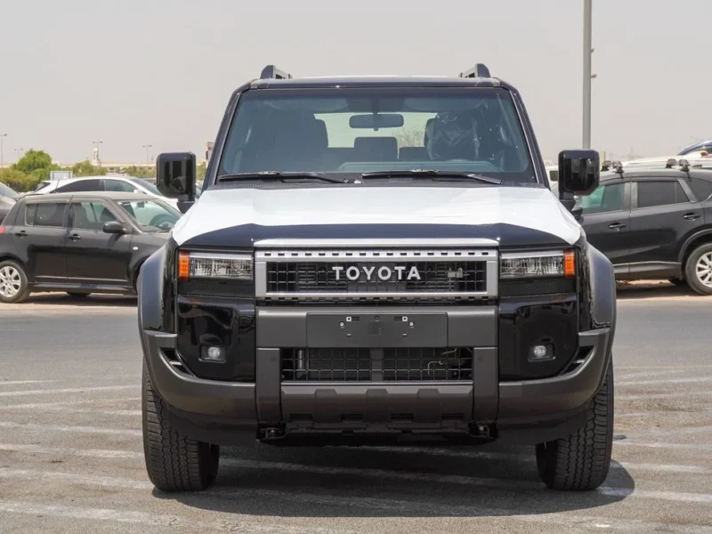 2025 Toyota Prado 2.4-liter Turbocharged 4-Cylinder Petrol Black SUV Automatic GCC