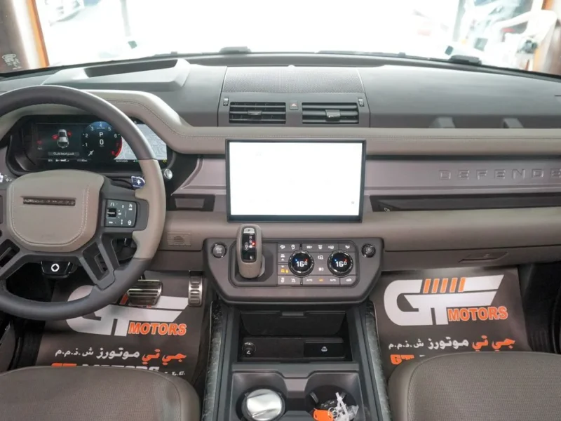 2025 Land Rover Defender 3.0L Inline 6-Cylinder Petrol Engine Grey Beige SUV GCC