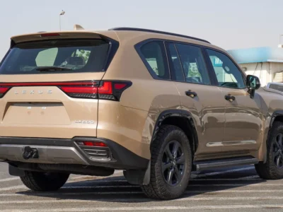 2025 Lexus LX 600 3.5 Litres V6 Petrol Engine Beige Grey SUV Automatic GCC Specs