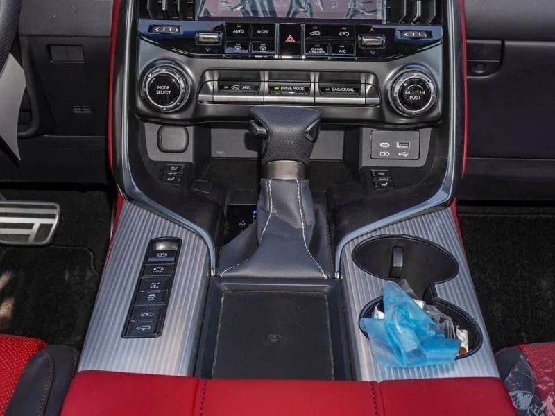 2024 Lexus LX 600 FSport 3.5 Litres V6 Petrol Engine White Red SUV GCC Specs