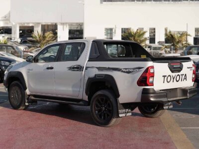 2026 Toyota Hilux Double Cab Adventure 4.0 Litres V6 Petrol White Black Pickup Truck 4WD
