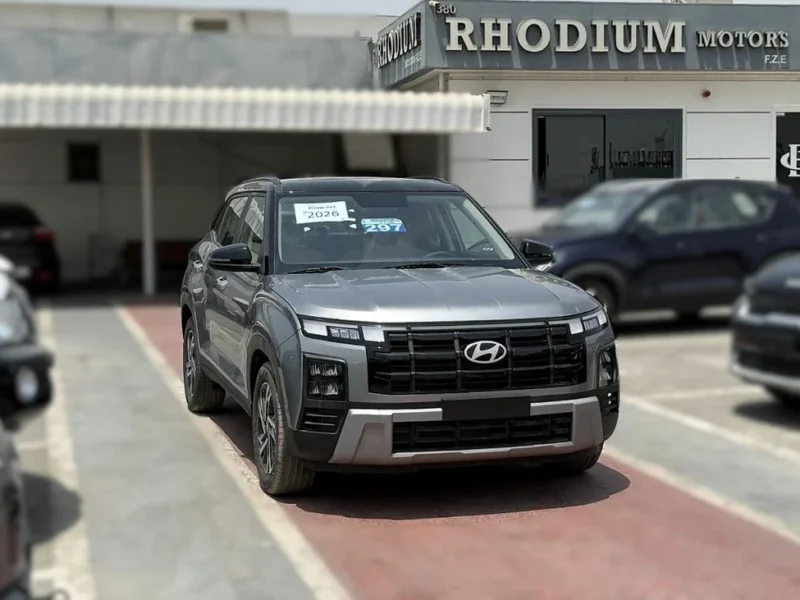 2026 Hyundai Creta 1.5-liter 4-cylinder Petrol Engine Grey Beige SUV FWD GCC