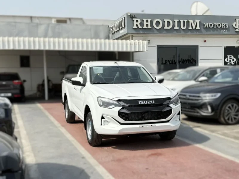 2026 Isuzu D-Max 1.9L 4 Cylinders Diesel Engine MT White Black Pickup Truck