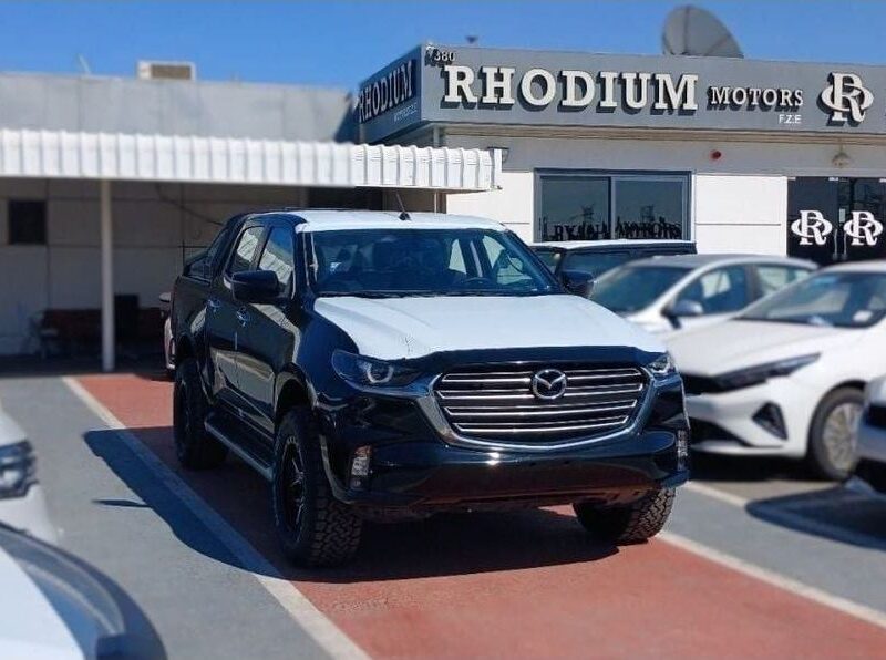 2024 Mazda BT-50 3.0L 4 Cylinders Diesel Engine Automatic Dual Cab Black Pickup Truck